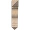Ekena Millwork Funston Arts & Crafts Smooth Bracket, Douglas Fir, 5 1/2"W x 18"D x 26"H BKT06X18X26FST03SDF - alternate 4